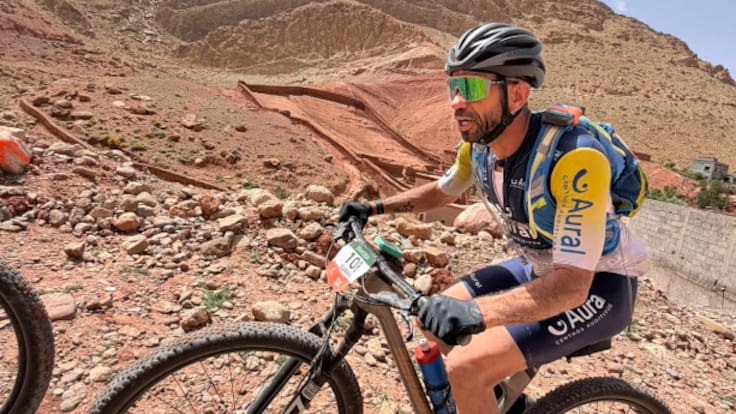 Juan Manuel González Valiente, atleta sordo de Petrer, cuenta su primera etapa en la XXI ŠKODA Titan Desert Morocco 2026