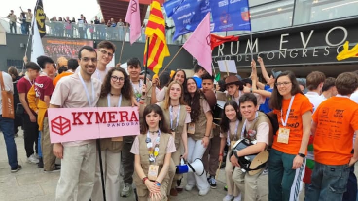 El difícil repte del Kymera Team: una escola de Barcelona guanya un concurs de robòtica, però no té diners per anar a la final a Corea del Sud