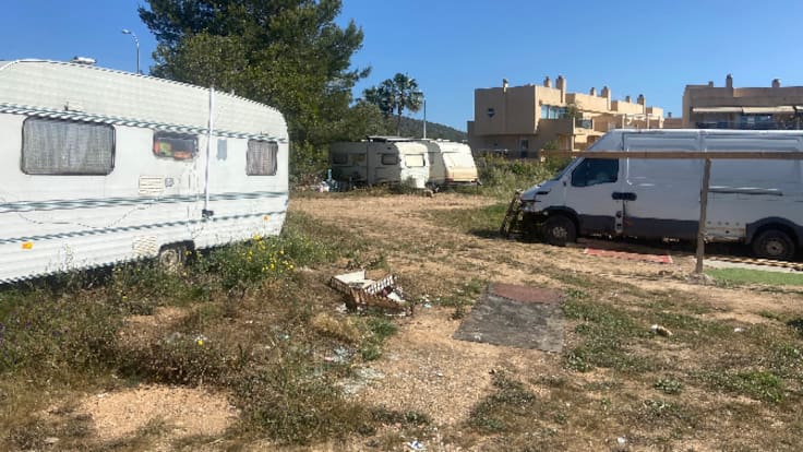 Nuevo desalojo en Ibiza: este miércoles se desmantela el asentamiento de Can Misses
