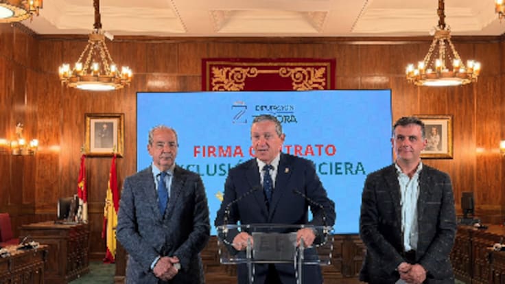 Convenio entre la Diputación Provincial y Caja Rural contra la exclusión financiera