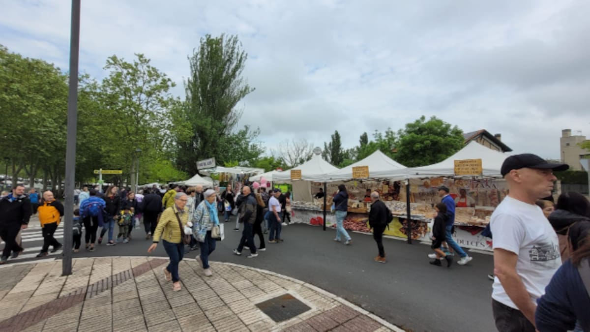 Romeria de San Prudencio desde las campas de Armentia