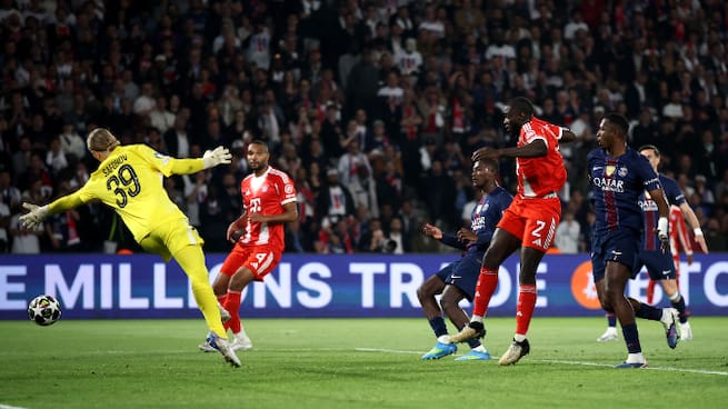 Champions League I PSG 5-3 Bayern de Múnich I Gol de Upamecano