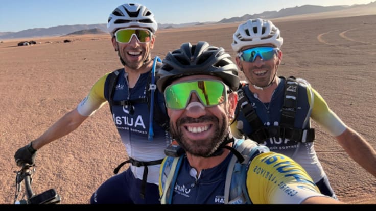 Juanma González Valiente, atleta sordo de Petrer, acaba la 4ª etapa de la El atleta de Petrer participa en la XXI ŠKODA Titan Desert Morocco 2026