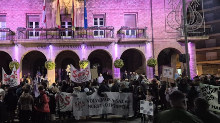 La Plataforma SOS Calahorra organiza una manifestación en defensa del Hospital en Logroño el 9 de mayo: "Es en la capital donde se decide todo"