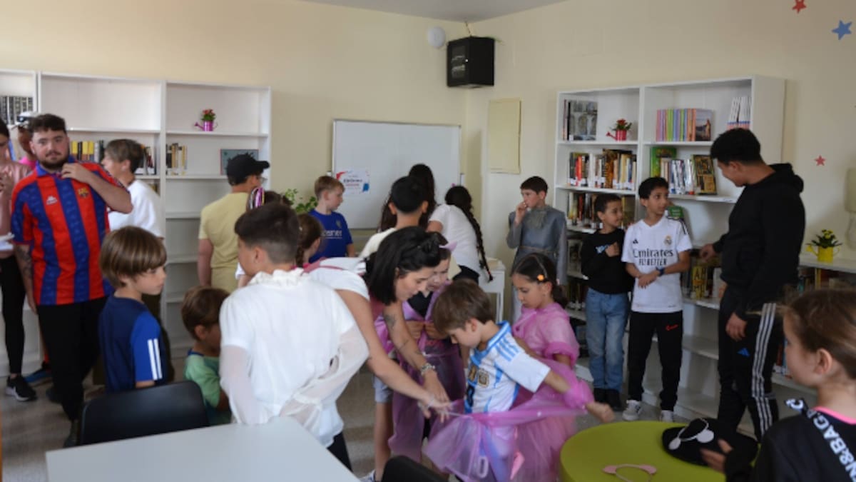 La comunidad educativa de Pitillas crea una biblioteca pública local