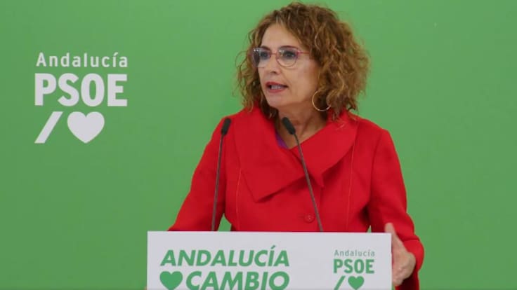 María Jesús Montero se refiere a Moreno Bonilla como un lobo con piel de cordero