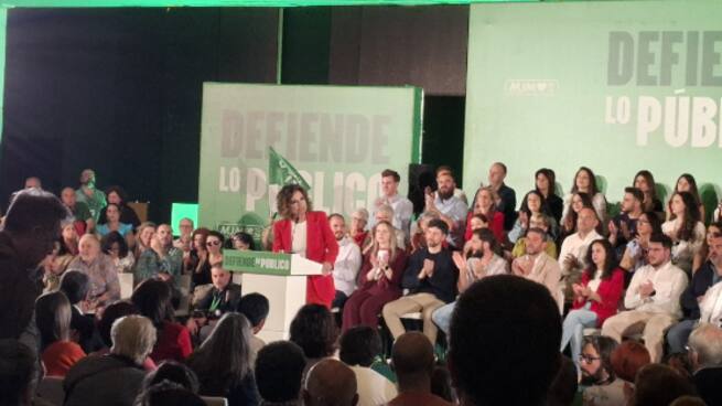María Jesús Montero advierte que va a por la victoria en las elecciones andaluzas