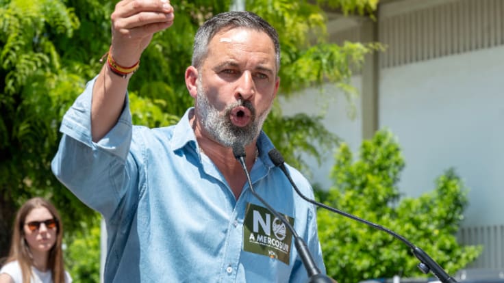 El líder de Vox llama "chulo de putas" a Pedro Sánchez