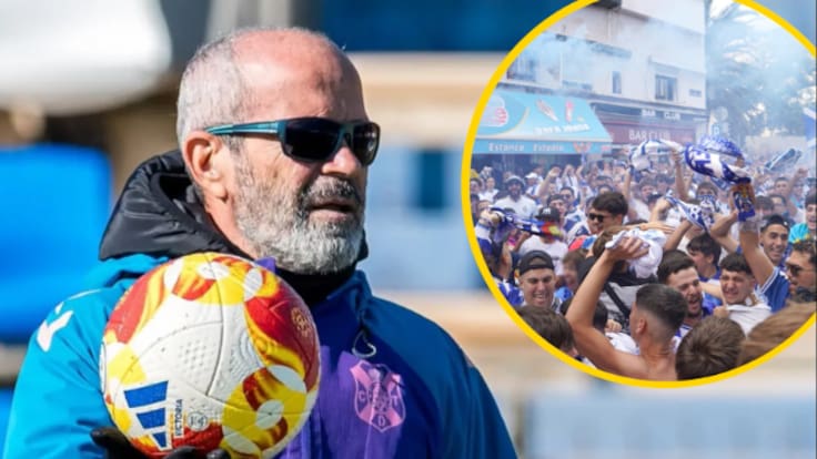 Cervera celebra el ascenso del Tenerife y lo compara con el de 2013: "En aquel me llené de alegría y hoy me he vaciado de angustia"