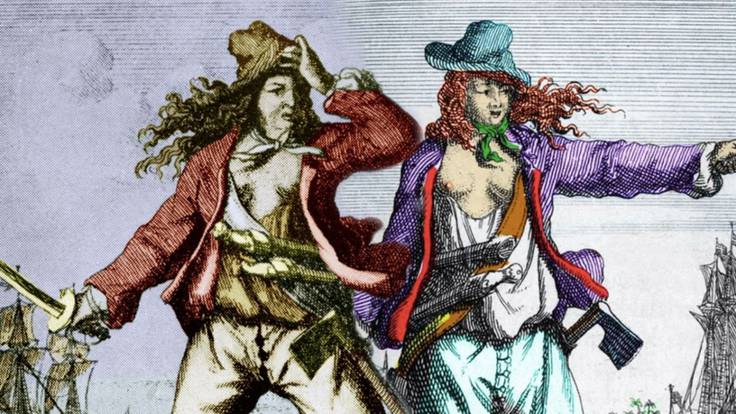 Mary Read y Anne Bonny Piratas