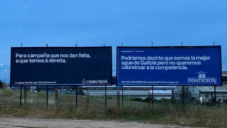 Fontecelta vs Cabreiroá: el viral &#039;beef&#039; publicitario entre aguas gallegas