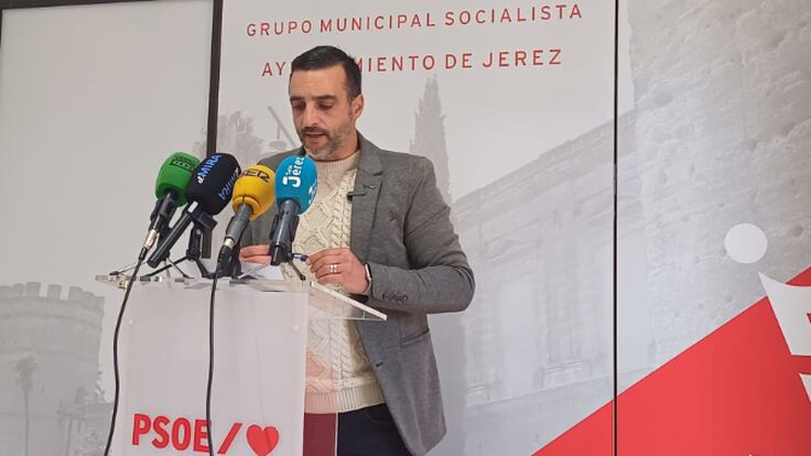 Declaraciones de José Antonio Díaz, portavoz del PSOE de Jerez, sobre el incremento de la tasa del agua