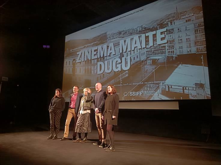 Presentación del programa de Cine 2024, en Tabakalera