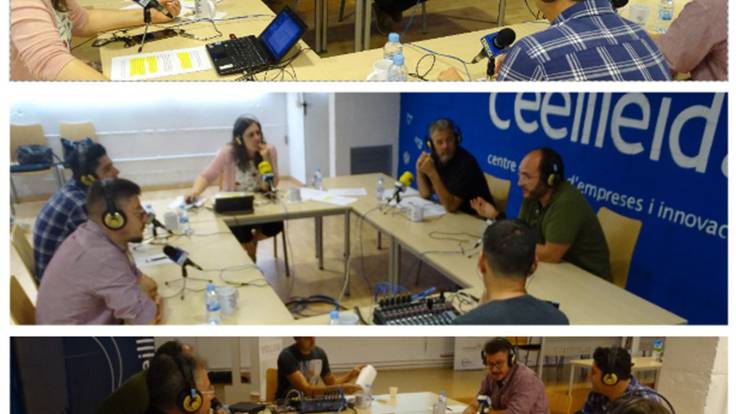 CEEI. Programa Empresaris amb Ferran Badia, Marc Cerón, Miquel Trepat, Robert Bernat