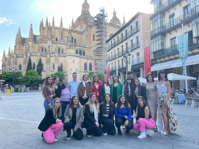 Alcalde y damas de las ferias y fiestas de Segovia