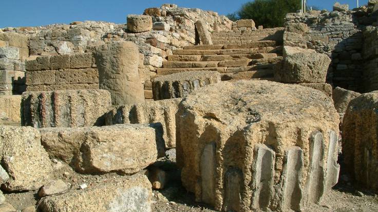 La ciudad Romana de Carteia sepultada por la arena del olvido