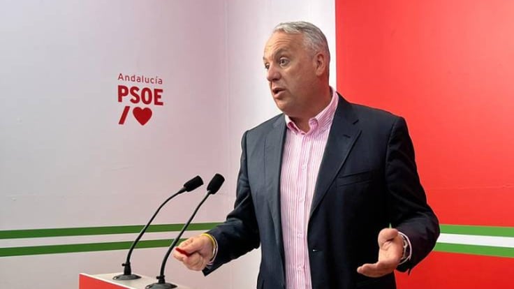 Declaraciones de Juan Carlos Ruiz Boix, secretario del PSOE en la provncia de Cádiz, sobre la situaciónd el PSOE de Jerez