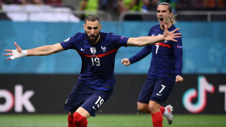 Del penalti de Lloris al doblete de Benzema: los cuatro minutos mágicos de Francia ante Suiza