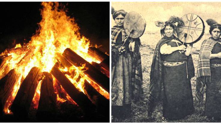 Mapuches: &#039;personas de la tierra&#039; y del fuego en la Noche de san Juan