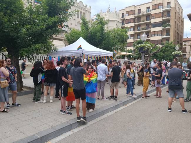 Manifestación por el Colectivo LGTBI en Huesca